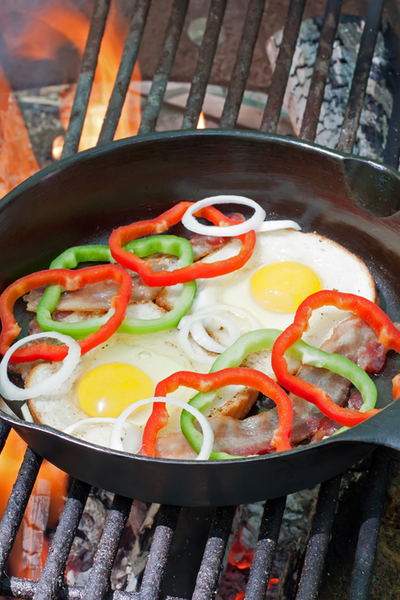 campfire breakfast