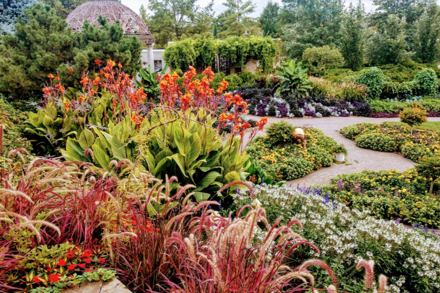 touring sunken gardens