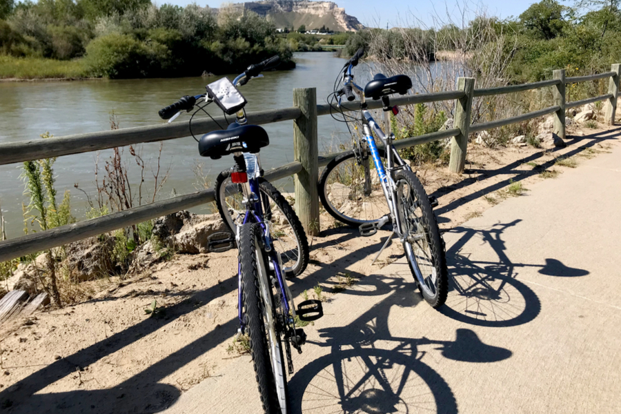 biking in Scotts Bluff, NE