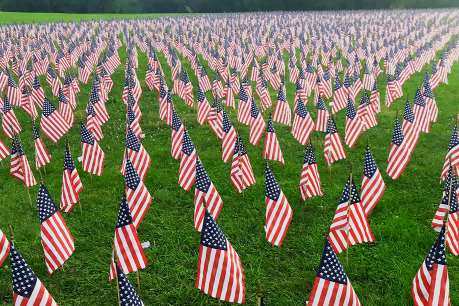 flags of remembrance