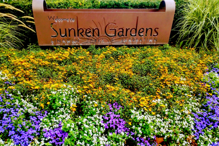 touring sunken gardens