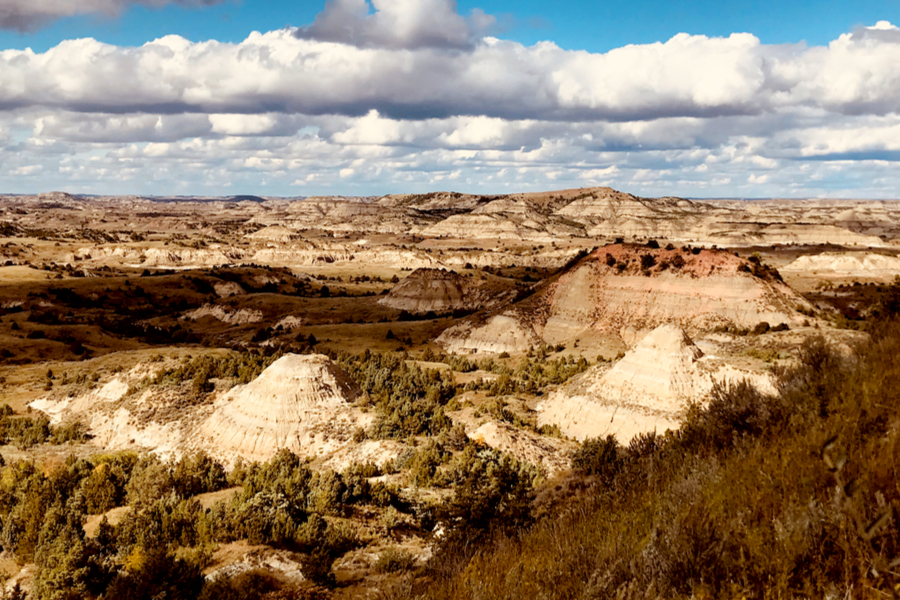 top of painted canyon 