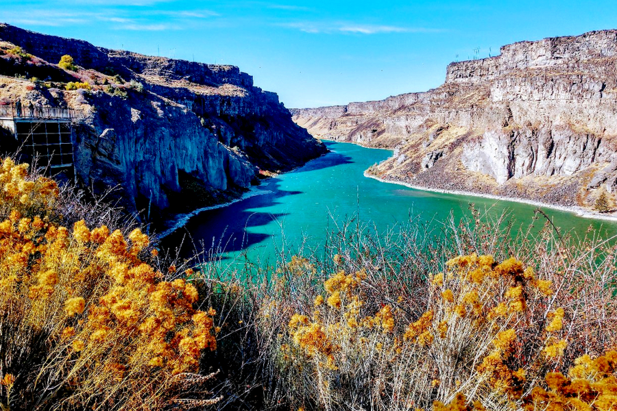 twin falls idaho - snake river canyon