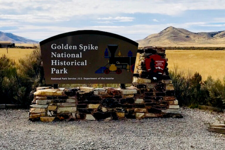 The Golden Spike National Historical Park in Utah - Day 44