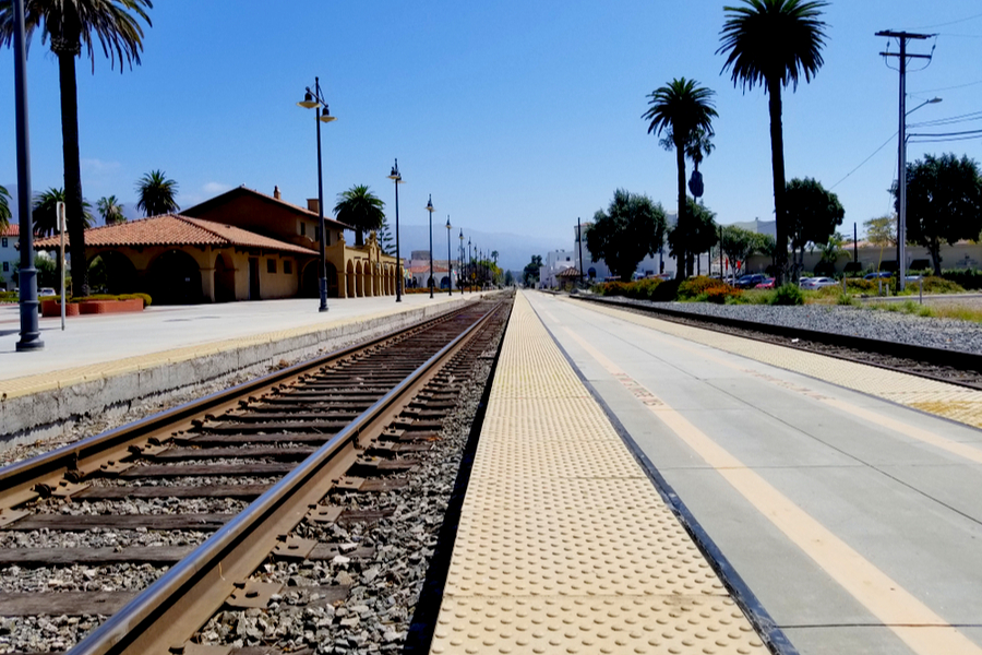 santa barbara amtrak trip 