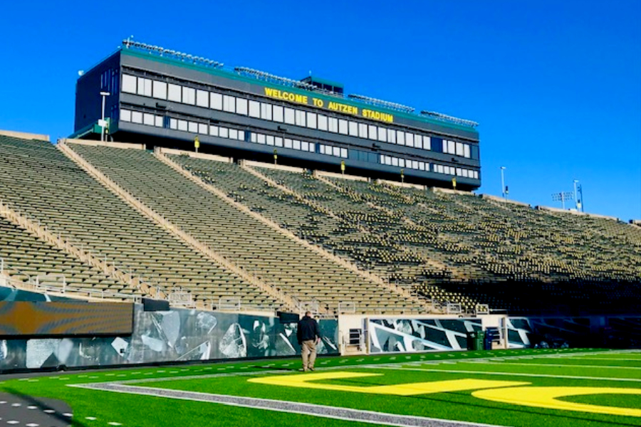 Oregon Ducks stadium 