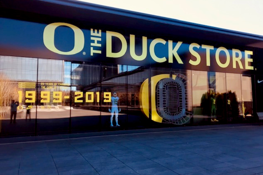 Oregon ducks store 