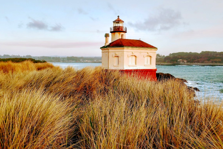 Last day in Oregon. Lighthouses along the way