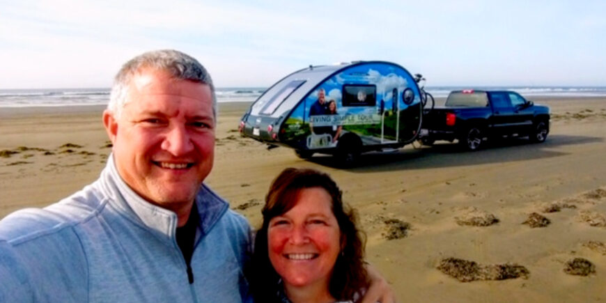 We Arrived On The Pacific Coast At the World’s Longest Beach – Day 60 100 days on the road
