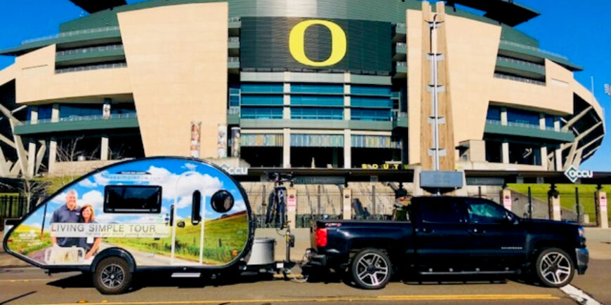 A Tour Like No Other – A Day With Oregon Ducks and Beavers, Day 74 bloopers and blunders