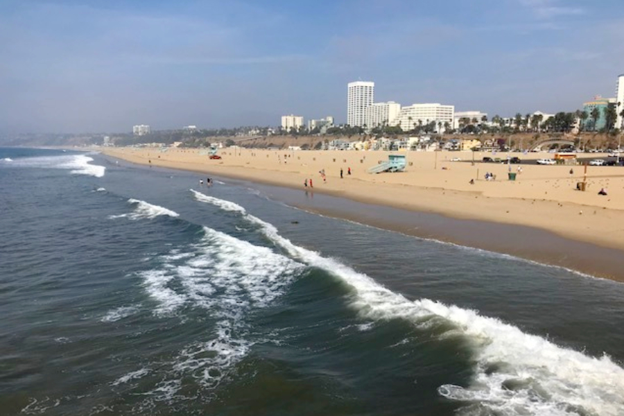 santa monica beach 