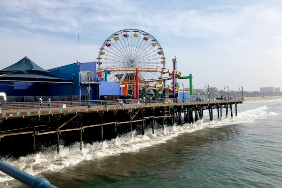 santa monica ferris wheel 