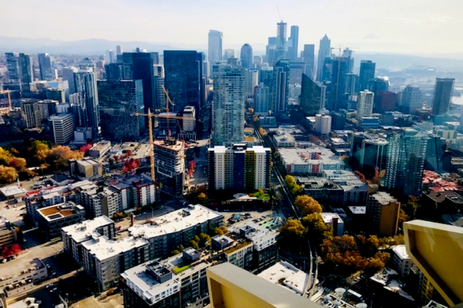 Seattle from the Space Needle 