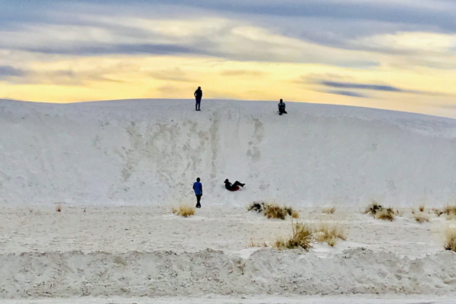 sledding 