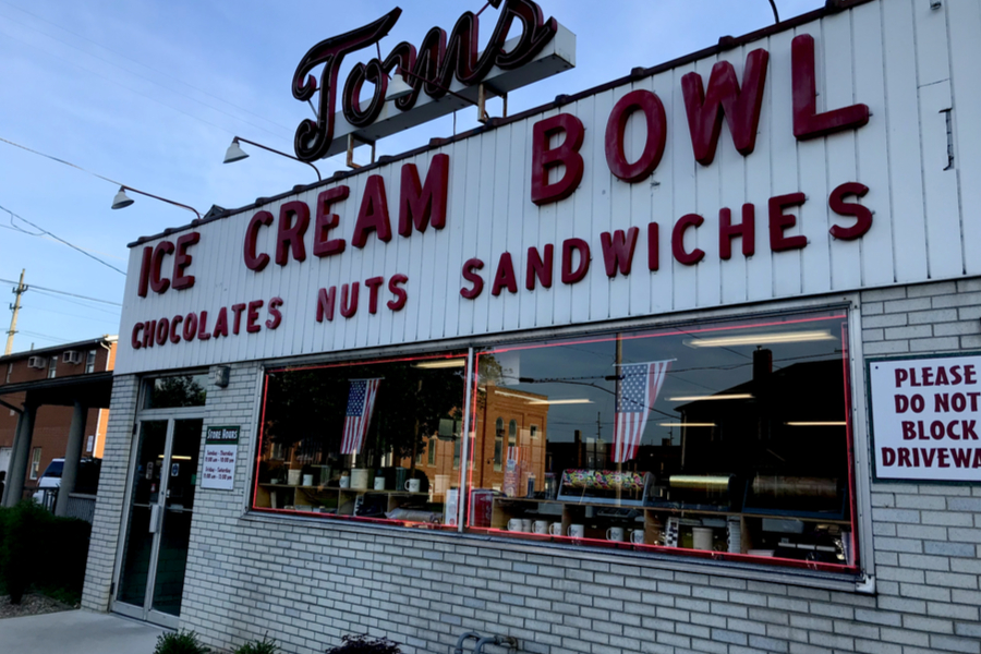 tom's ice cream bowl