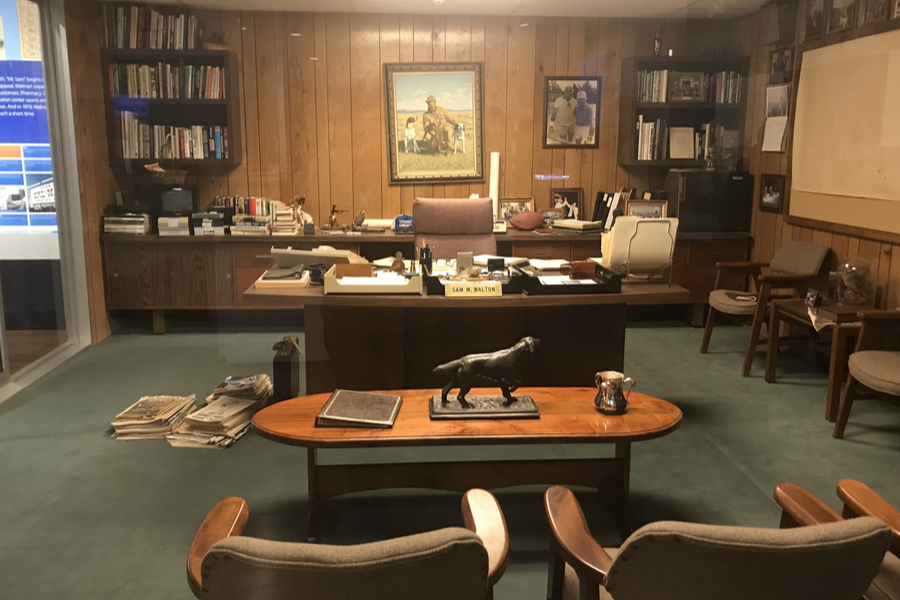 Sam Waltons office