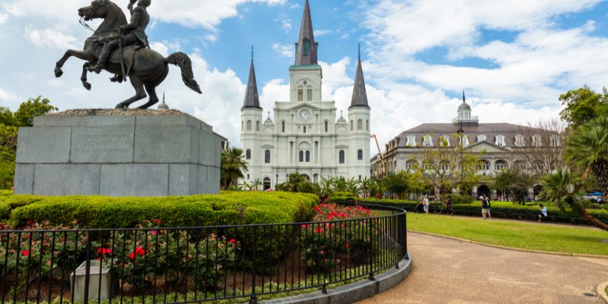 Jackson Square, The Center of The French Quarter, Day 142 Jackson Square, The Center of The French Quarter, Day 142