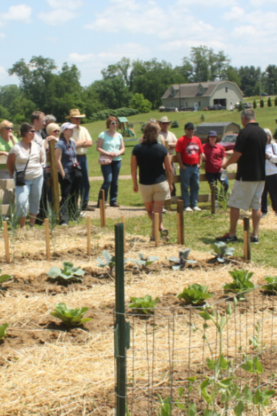 garden classes at the farm - friends we meet