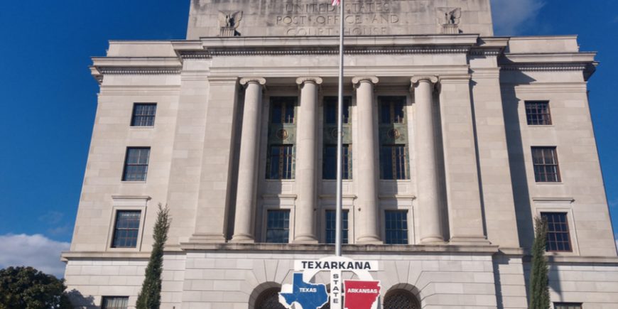 A Visit To Craziest Post Office & Courthouse In The United States! Day 139 crazy post office in Texarkana