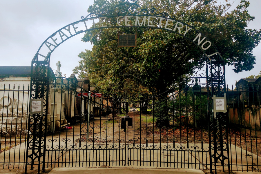 the cemeteries of New Orleans