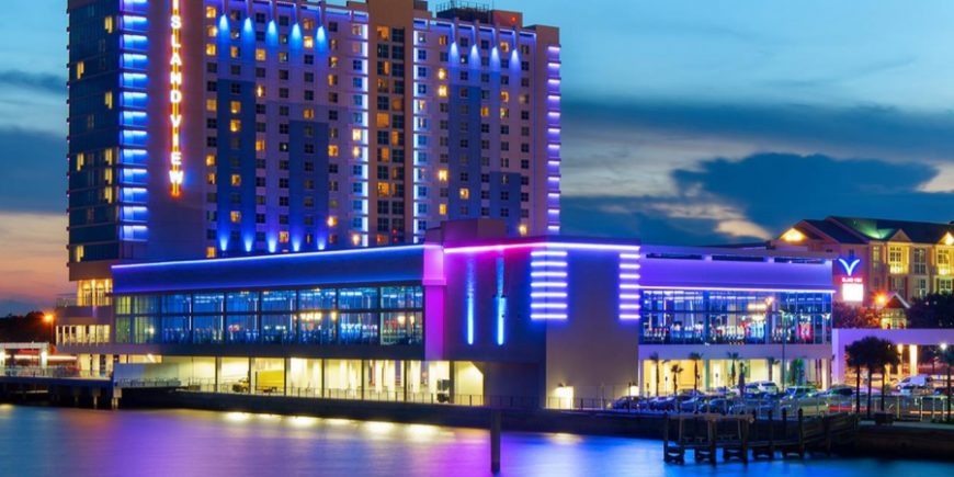 A Safe & Easy Way To Camp For Free – At A Casino Of All Places! Day 151 island view