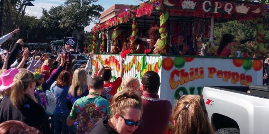 Experiencing A Mardi Gras Parade First Hand In Mississippi! Day 153 mardi gras parade