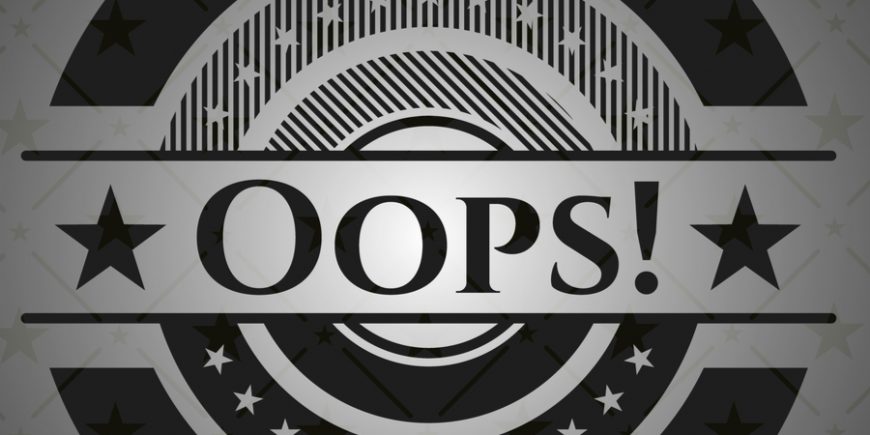 Our 5 Biggest Bloopers And Blunders Of The Trip So Far – Day 159 mistakes on the road