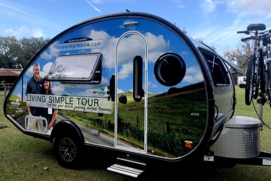 camper at Tumble Farms