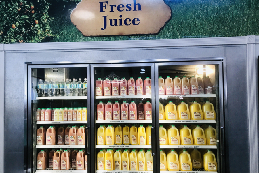 fresh squeezed juice 