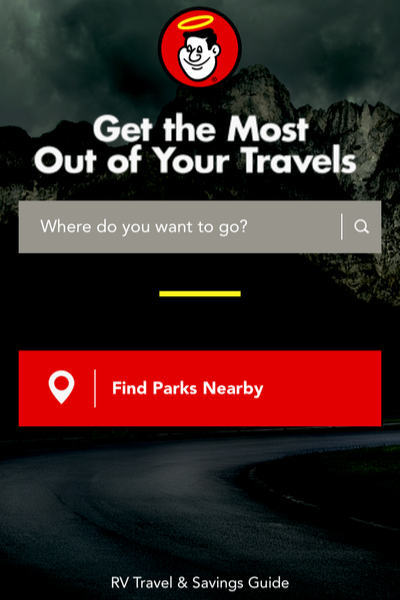 good sam camping app