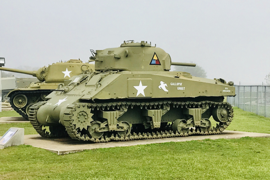 Veterans Memorial Park Tanks 