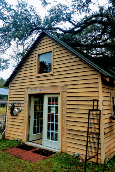 The farm store at Golden Acres Ranch in Monticello