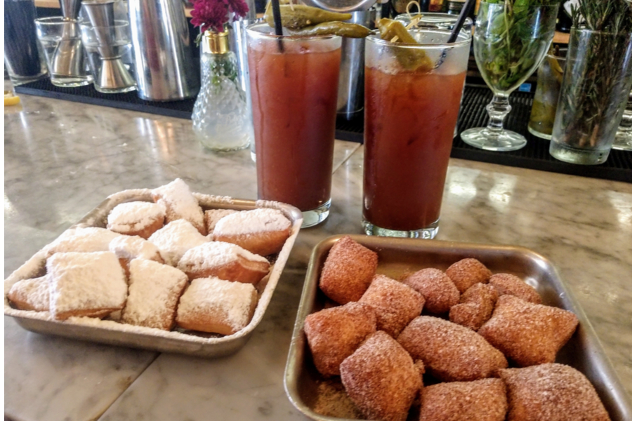 New Orleans - Beignets and Bloody Mary Saturday Morning.