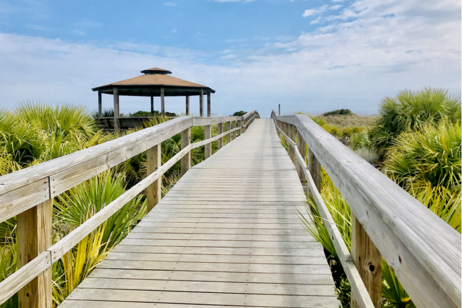 Tybee Island pier 