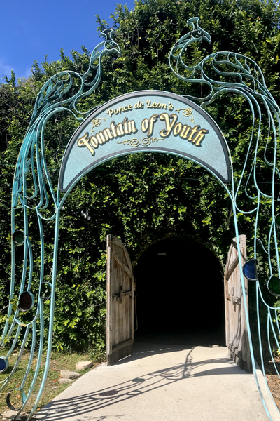 Fountain of youth entrance 