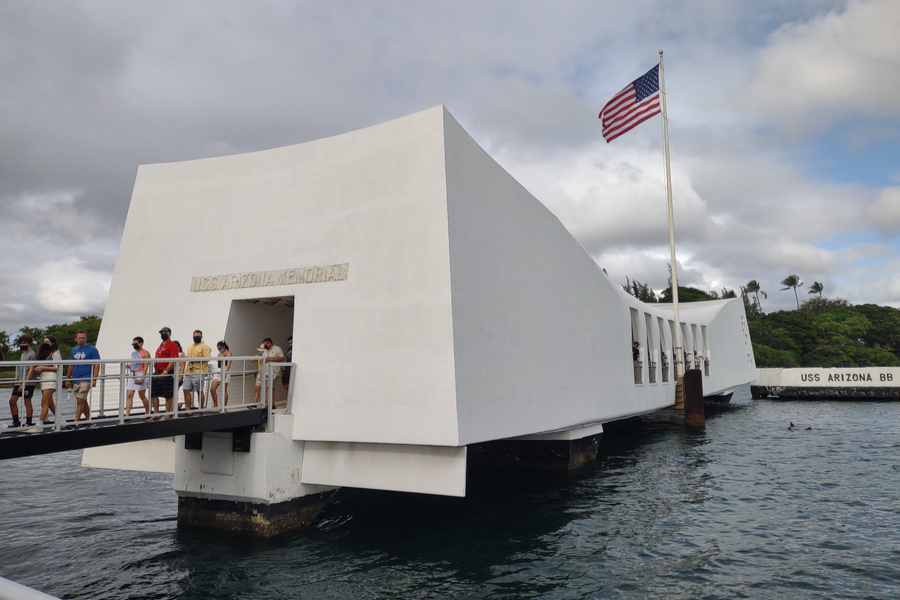 Touring all 50 states - USS Arizona