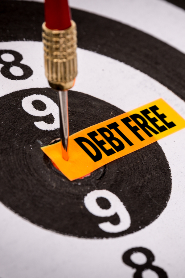 debt free target