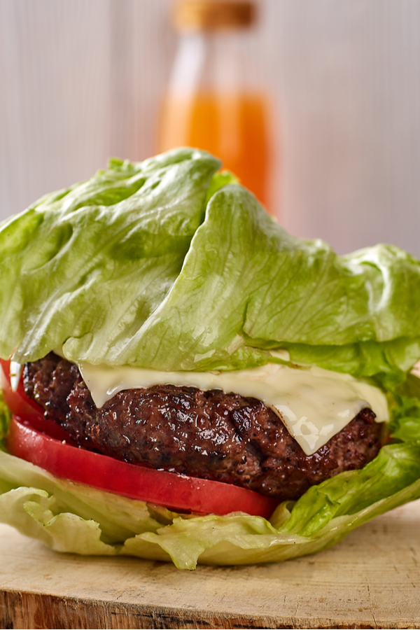 lettuce bun to healthy eating